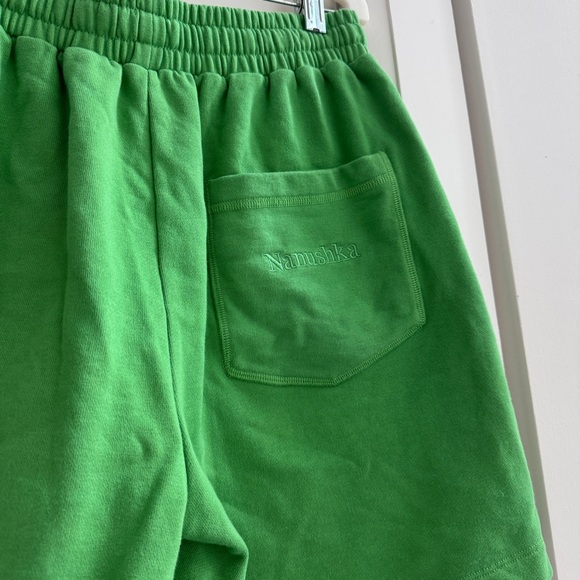 Nanushka Embroidered Green Sweater & Shorts Set | 100% cotton - Picture 5 of 11